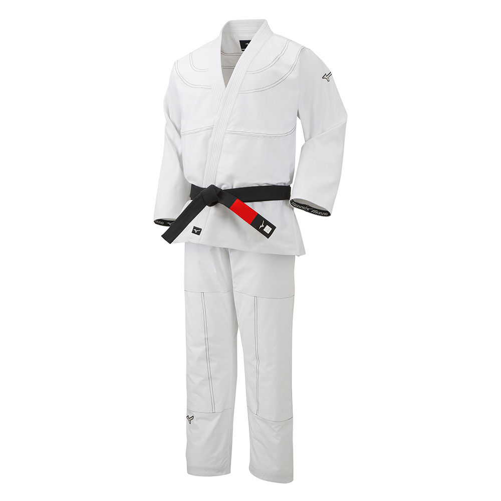 Mens Mizuno Ju-jitsu Gis White Philippines (ZXCDJO807)